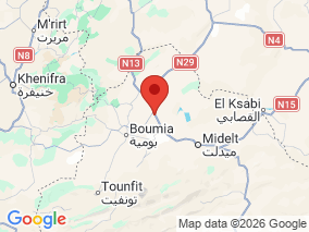 Map of Site Report: Zaida, Morocco